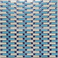 Foshan blue color bathroom glass mosaic wall tiles price in srilanka SG04